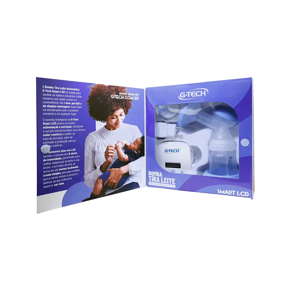Bomba tira-leite materno automática Smart LCD G-Tech – Accumed