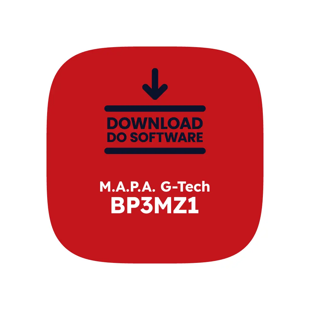 Faça o download do software do M.A.P.A. G-Tech BP3MZ1
