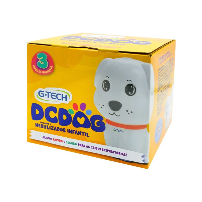 Inalador e nebulizador infantil Compact DCDOG1 G-Tech